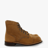Brown boots, front view