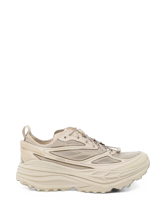 Tan shoes, front view