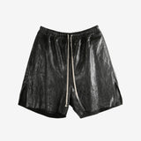 Black shorts, front view