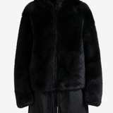 Black jacket, full body view