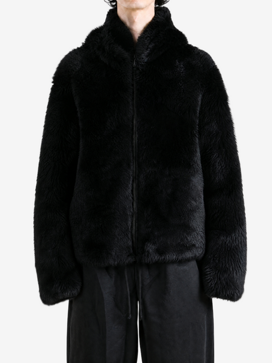 Black jacket, full body view