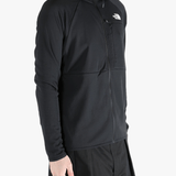 Black hoodie worn by a person, showing the hoodie's fit