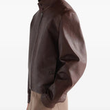 LEMAIRE - Men Leather Harrington Blouson