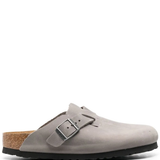 Grey sandals,side view