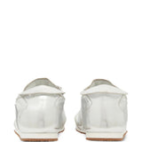 White shoes, back view