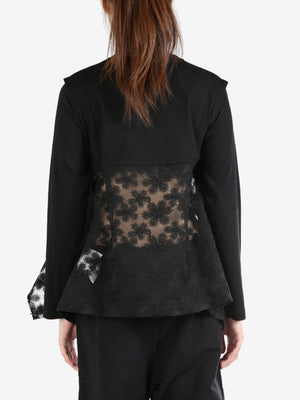 TAO COMME DES GARCONS - Women Lace Panel Shirts