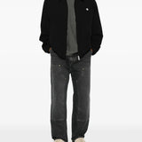 Black jacket, full body view