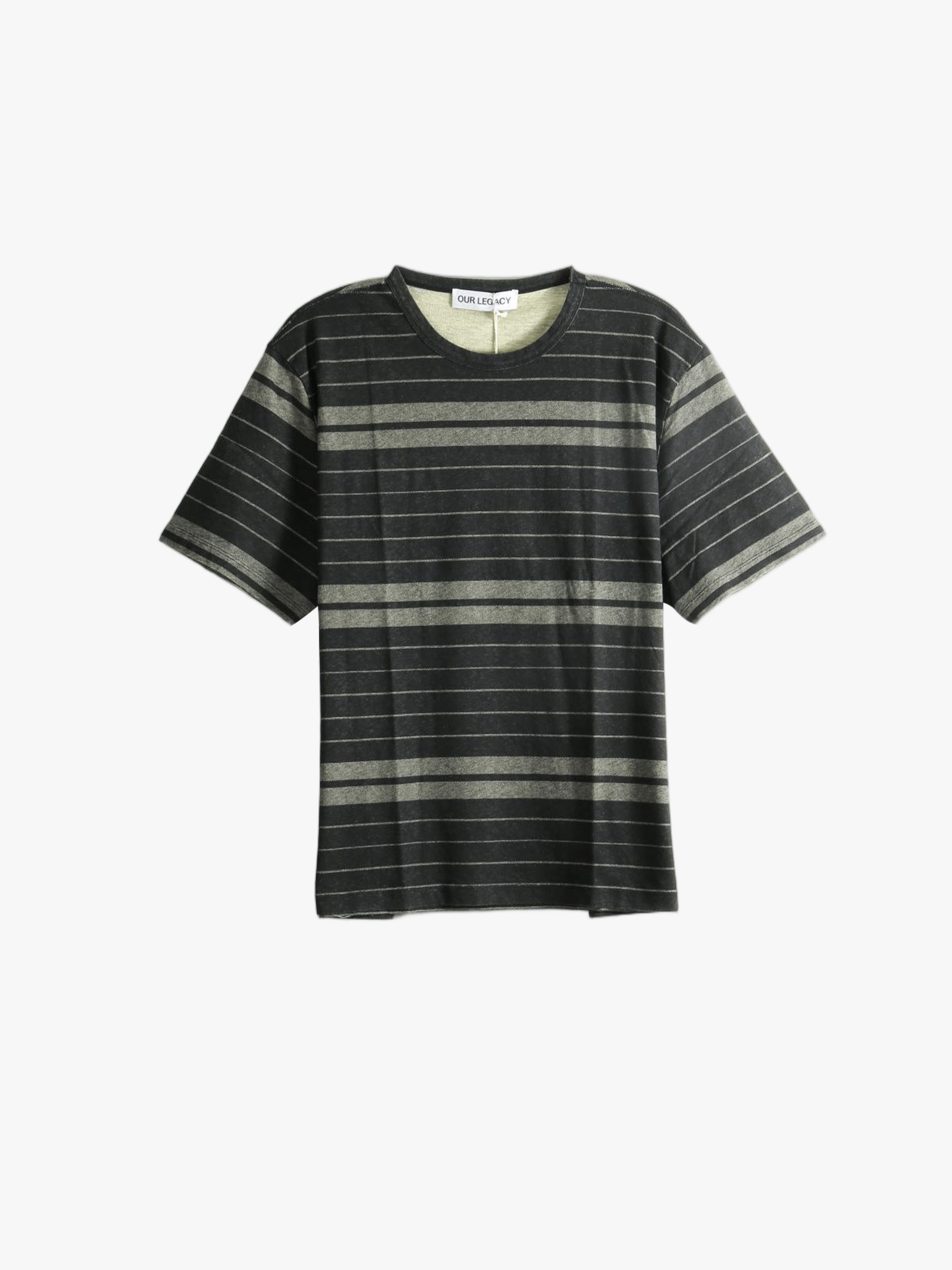 Black t-shirt, front view