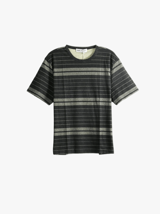 Black t-shirt, front view