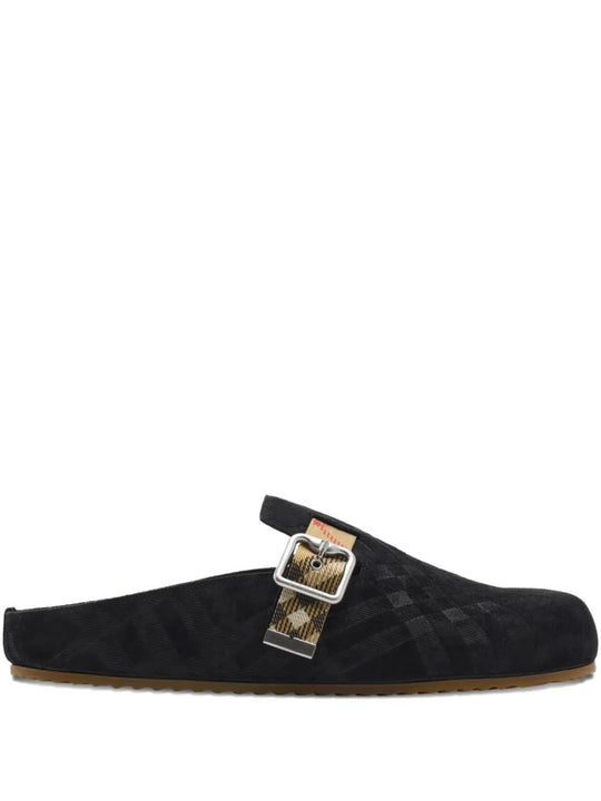 Black shoes, side view
