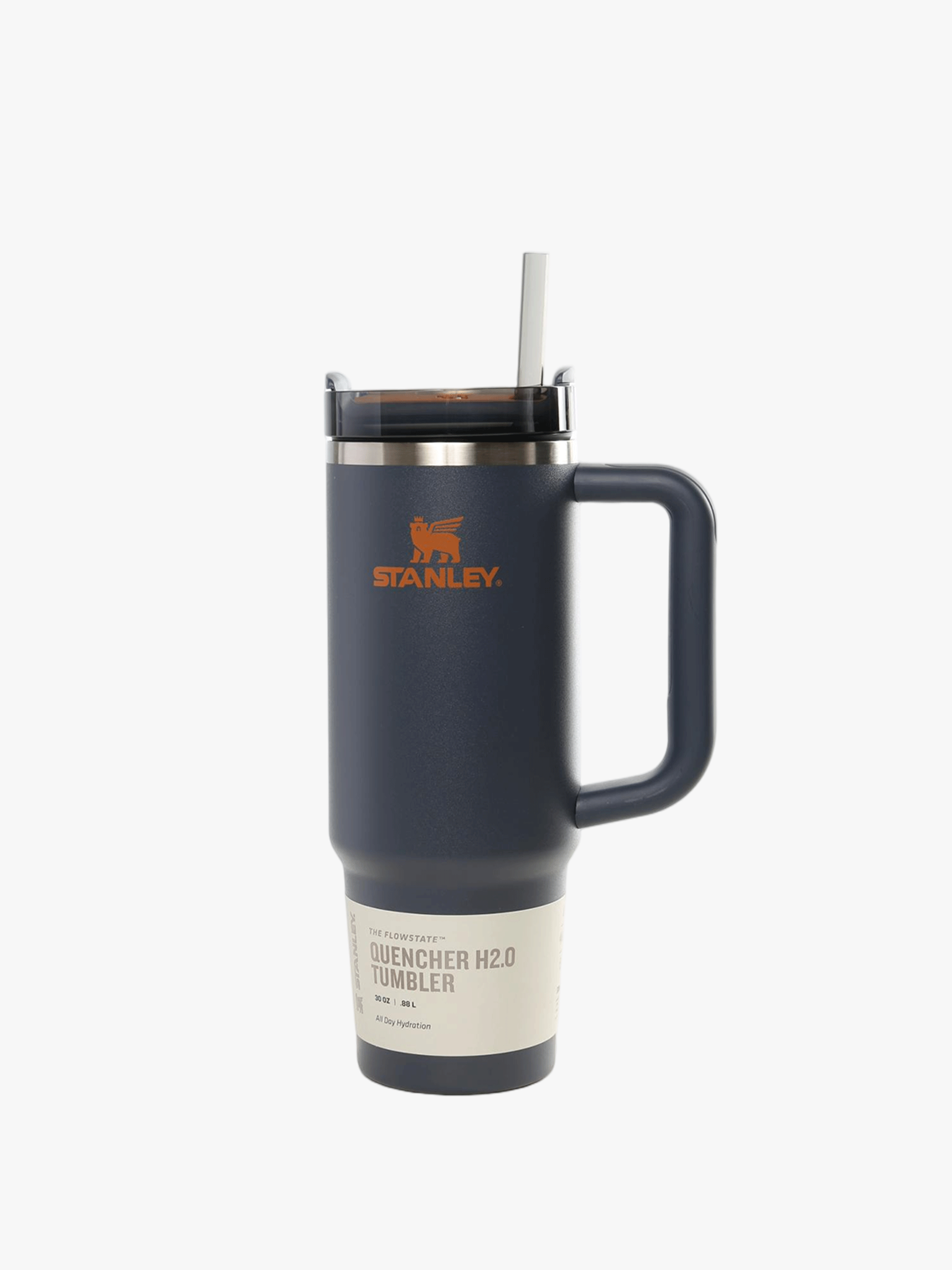 Blue home, front view