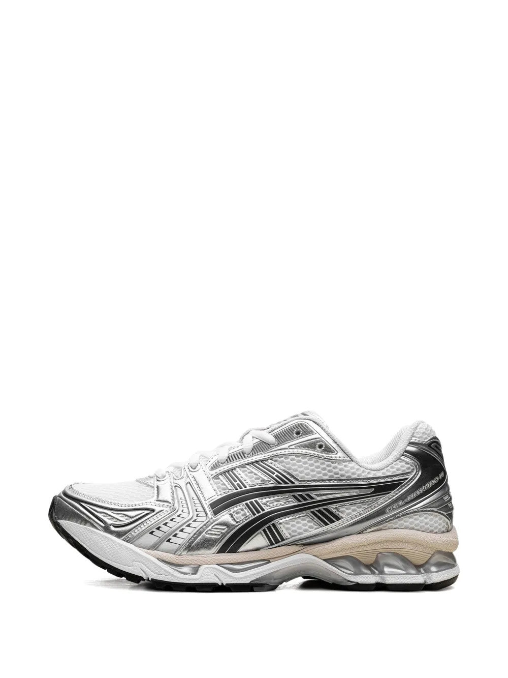 White shoes, side view
