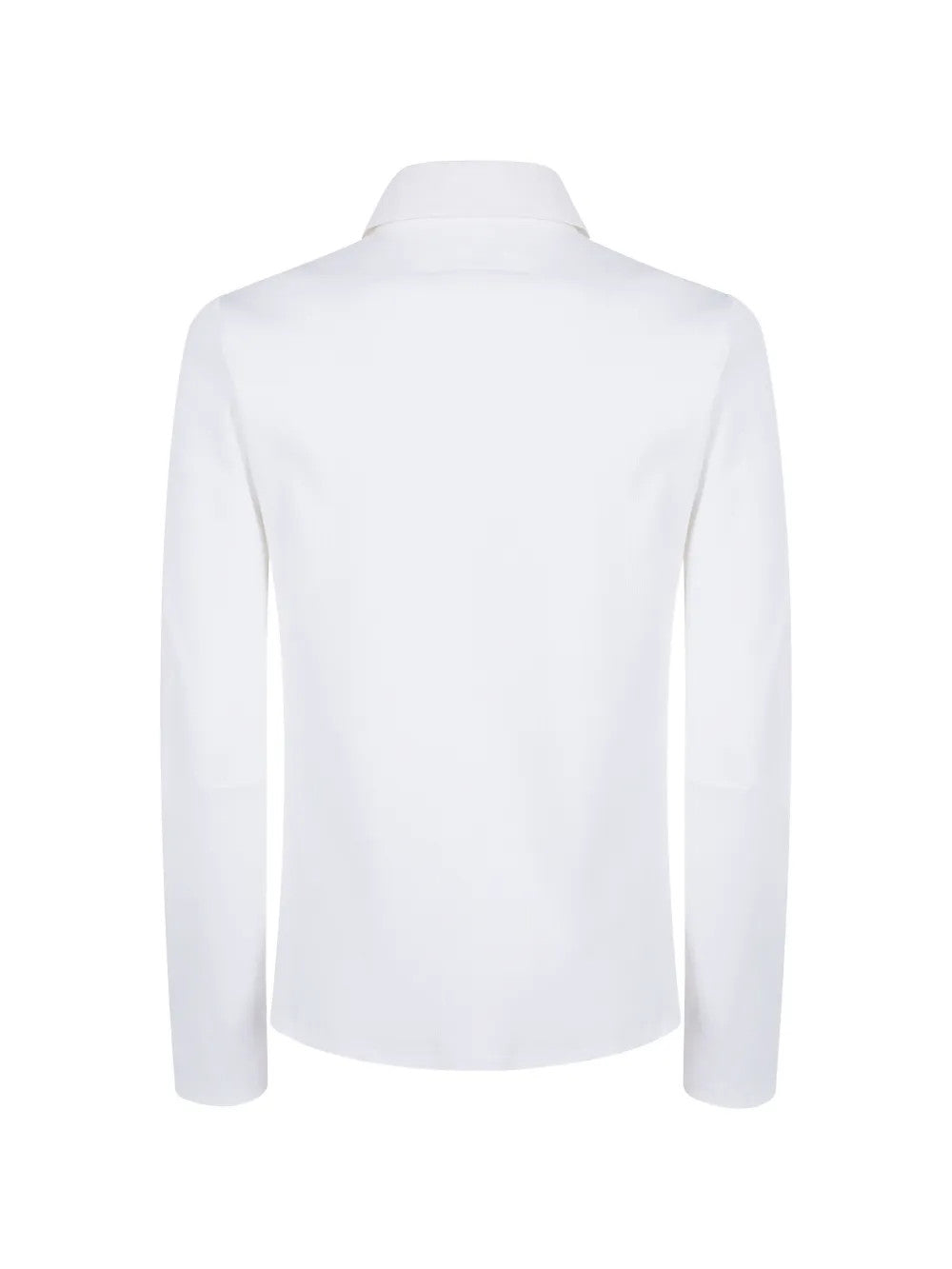 White shirt, back view