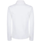 White shirt, back view