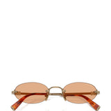 Orange eyeware, front view