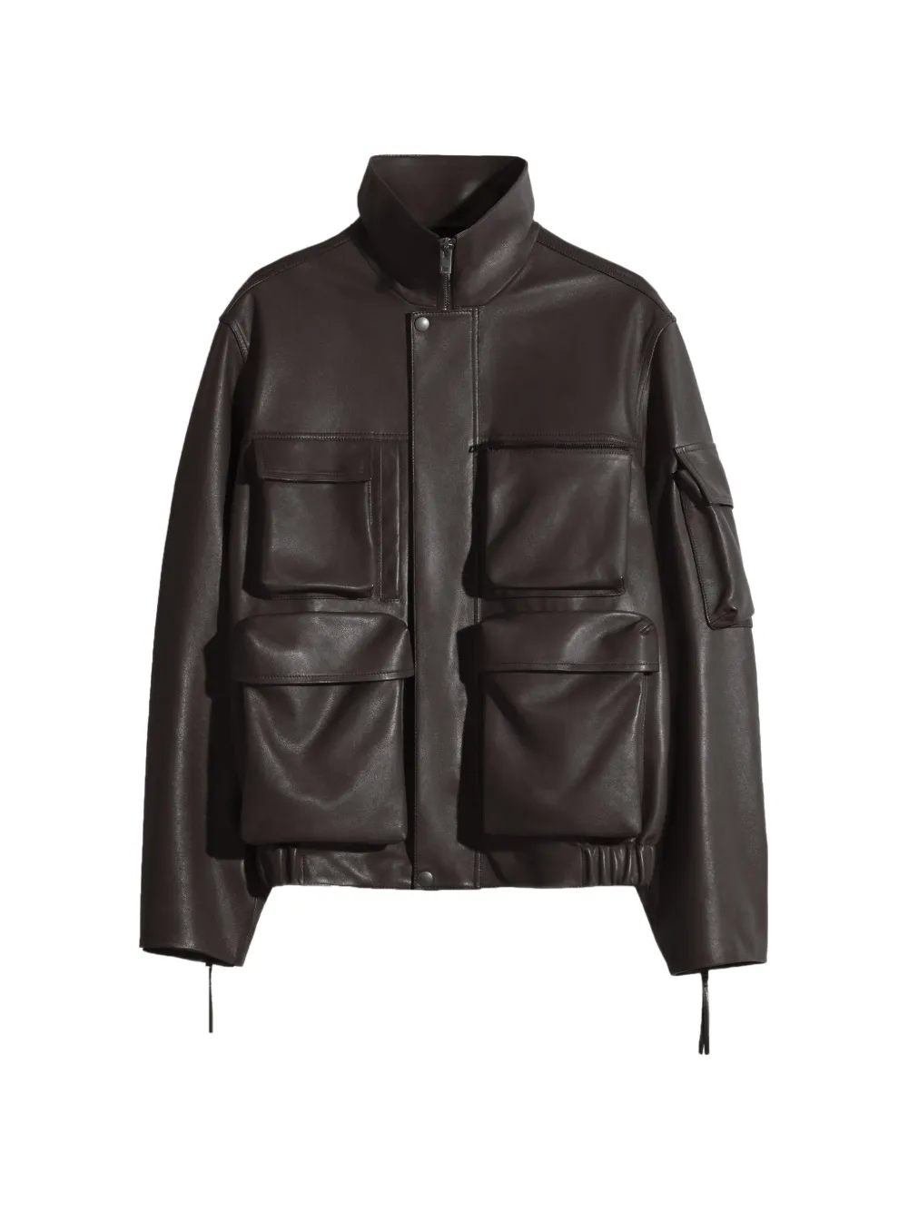 Brown coats,front view