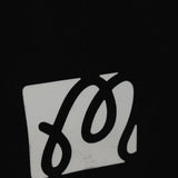 Close up of Black shorts, showing detail