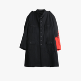 Black jacket, front view