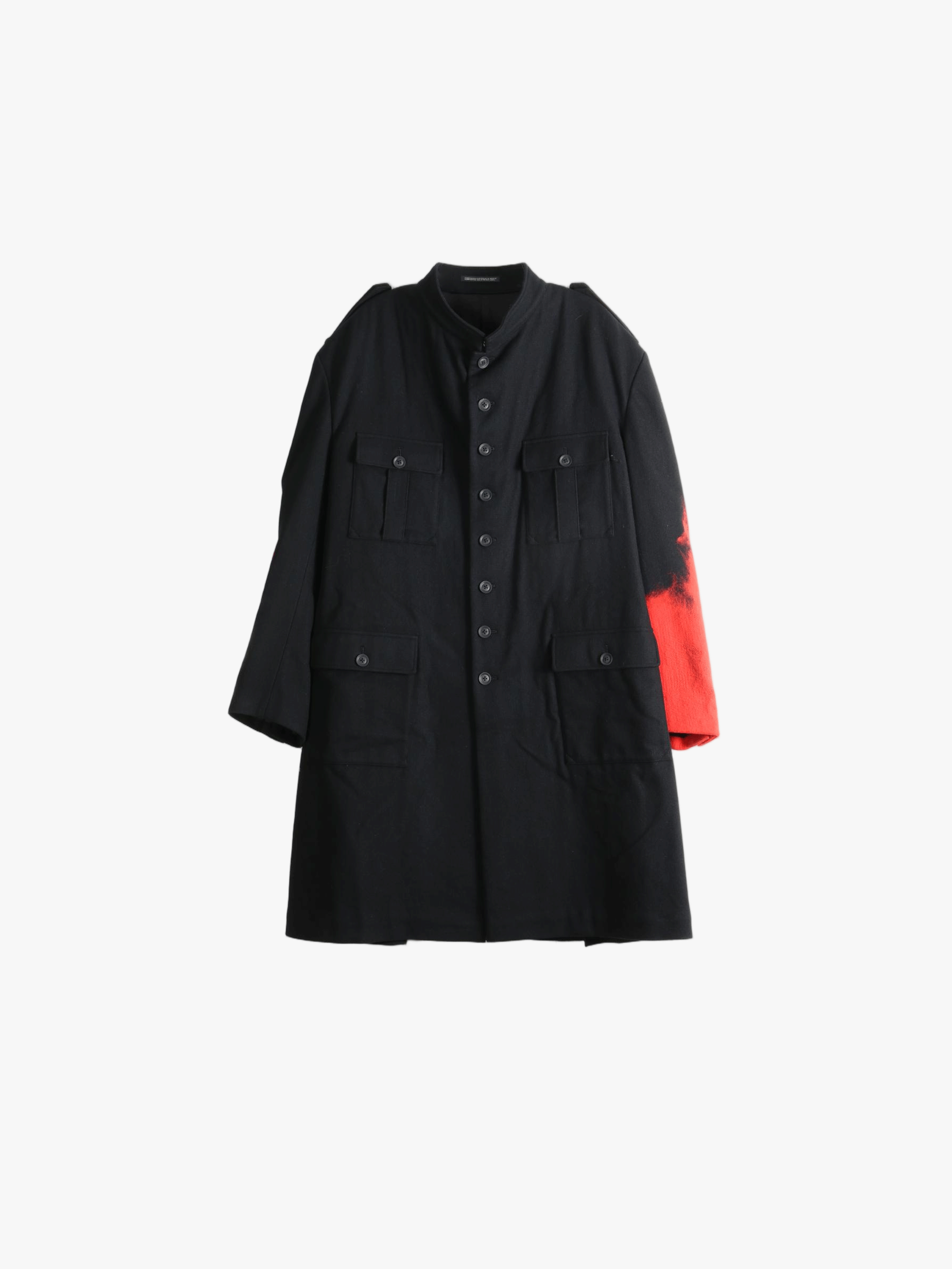 Black jacket, front view
