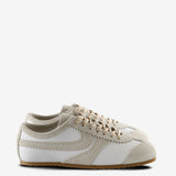 Tan shoes,front veiw