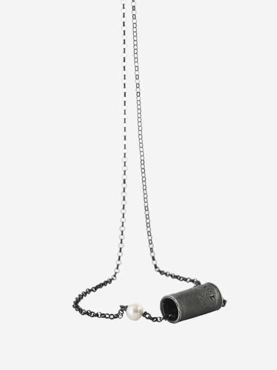 Grey jewelry, front view