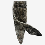Grey scarf, front view