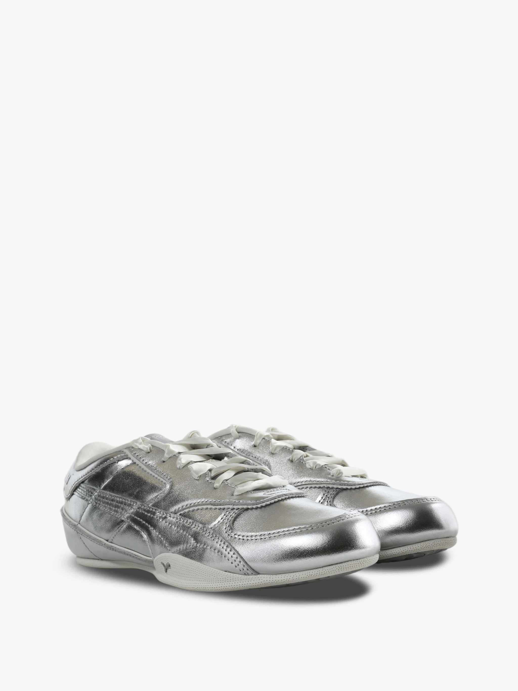 Grey shoes, front view