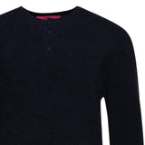 Navy shirt, front view