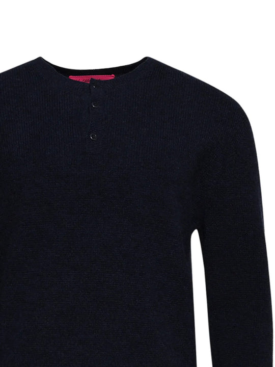 Navy shirt, front view