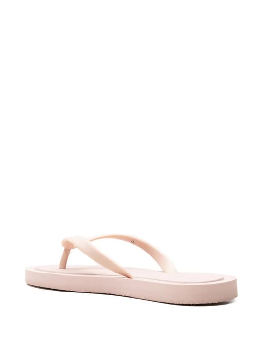 Pink shoes, side view