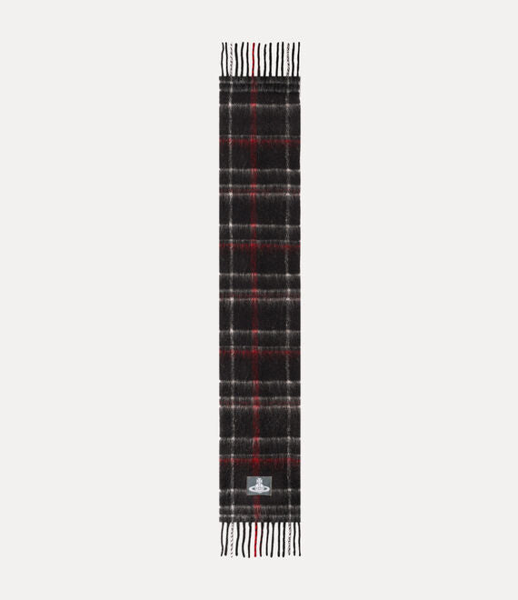 Black scarf, front view