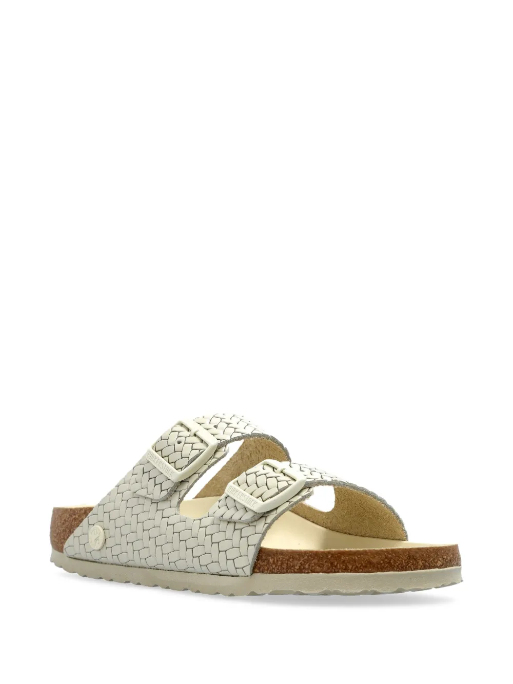 White sandal, side view