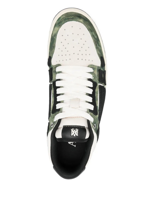 Green sneaker, top view