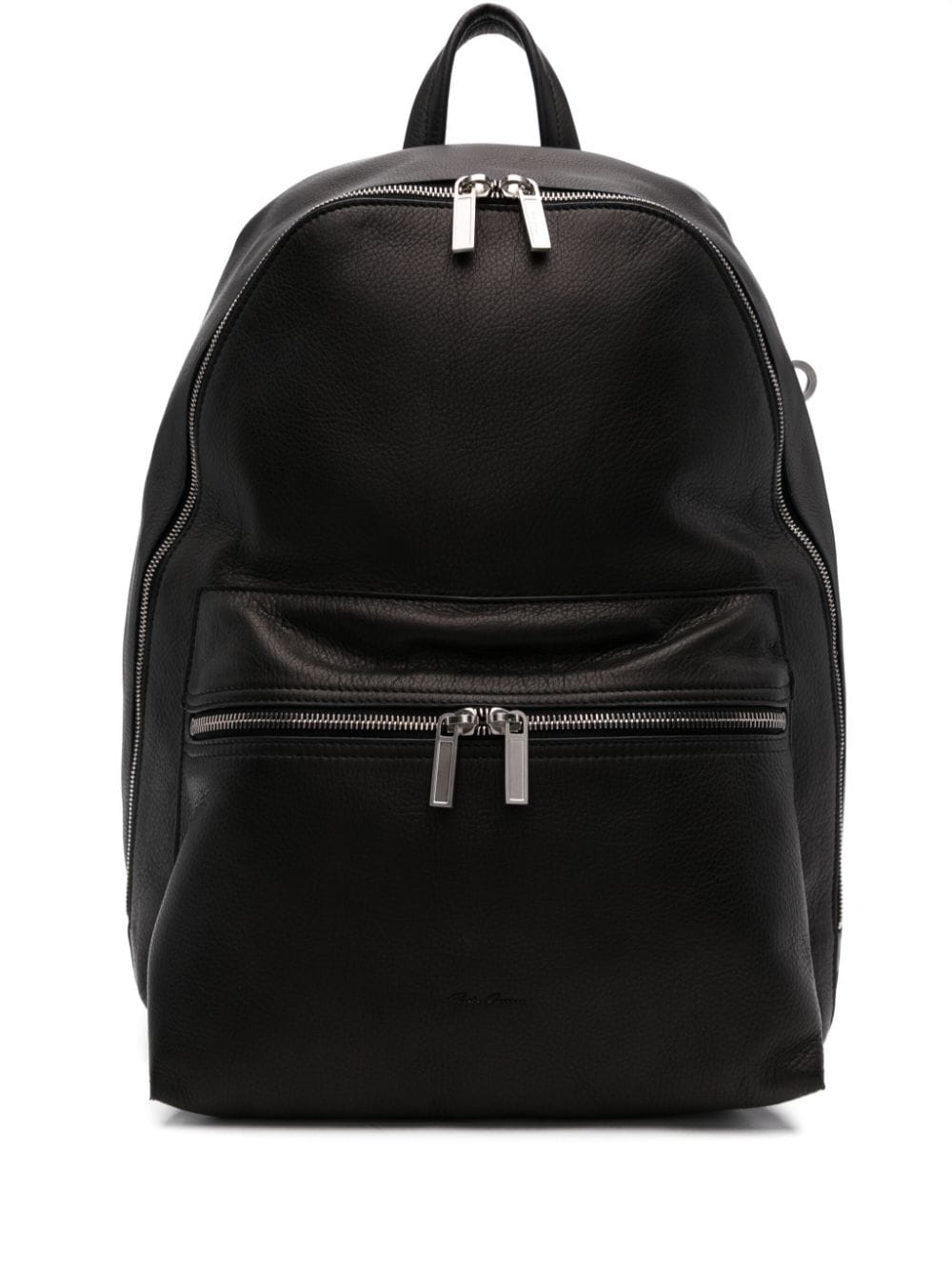 RICK OWENS Soft Grain Cow Leather Backpack