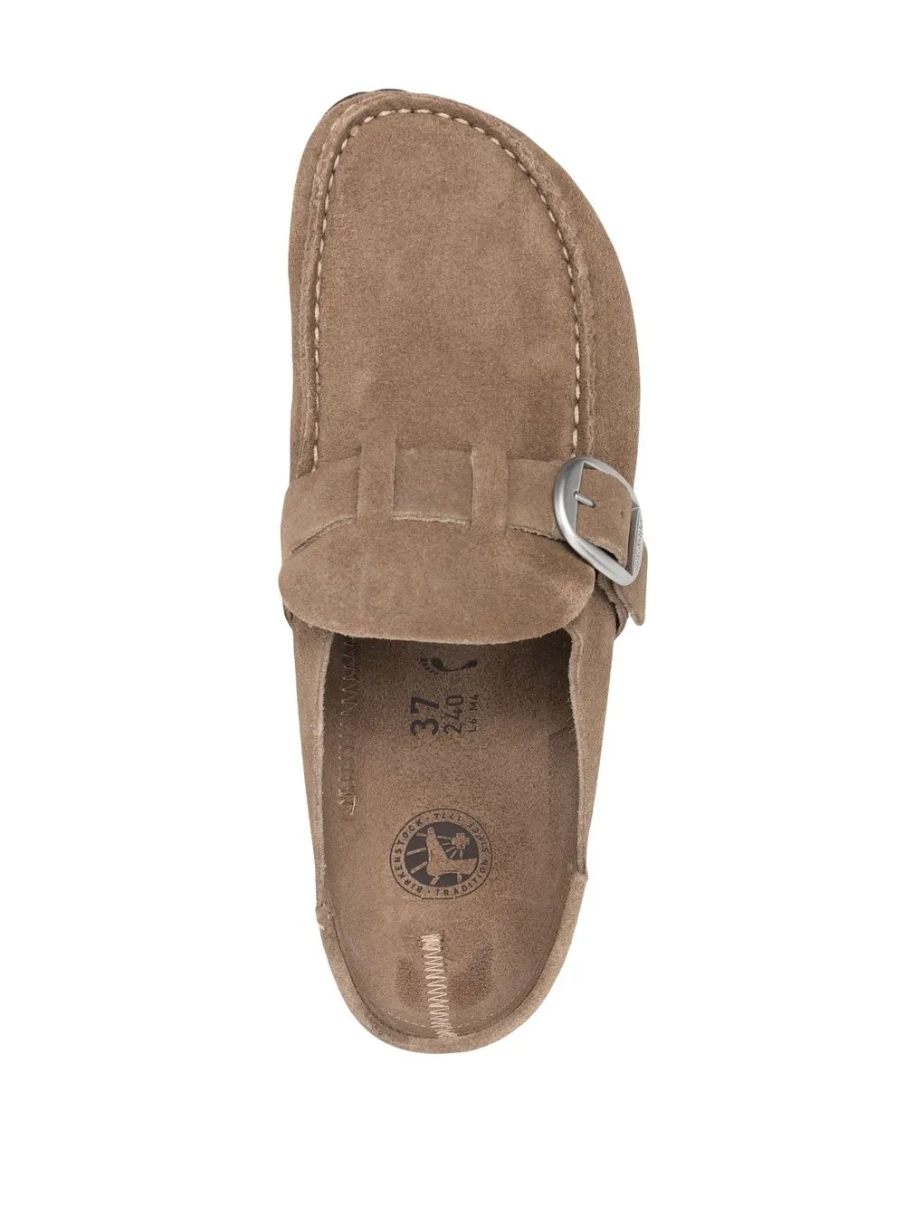 Tan sandals,front view