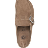 Tan sandals,front view