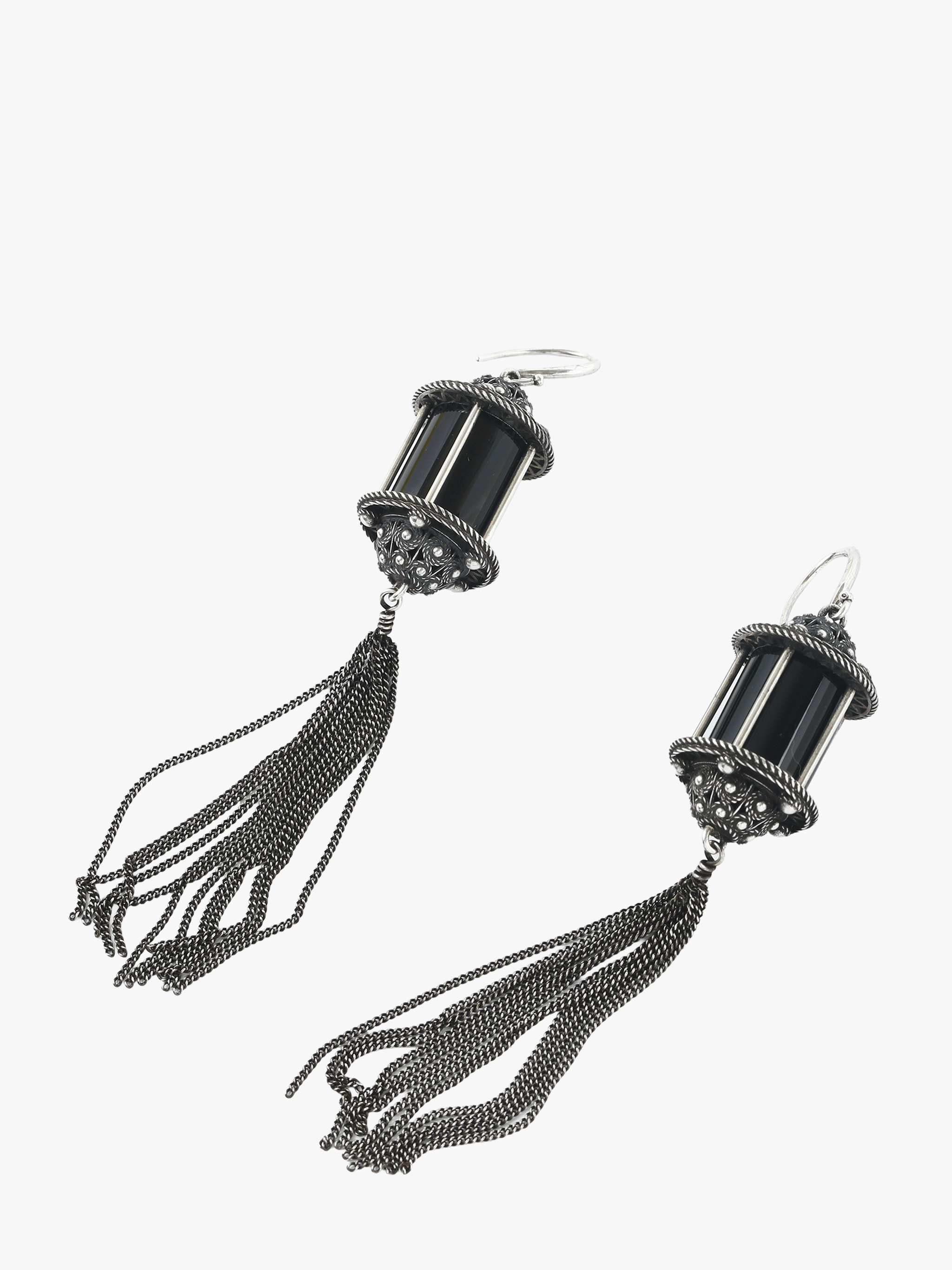Black jewelry, front view
