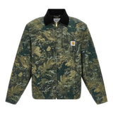 Green jacket, front view