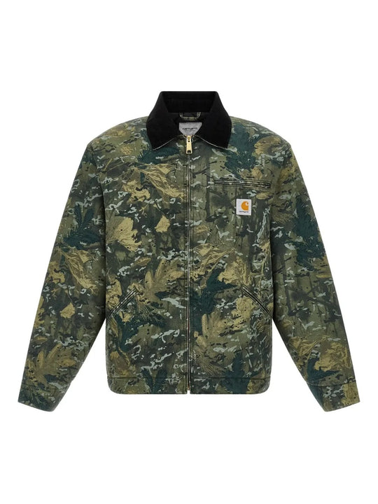 Green jacket, front view