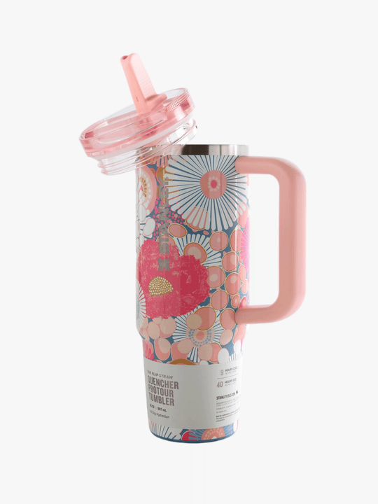 Pink product, front view