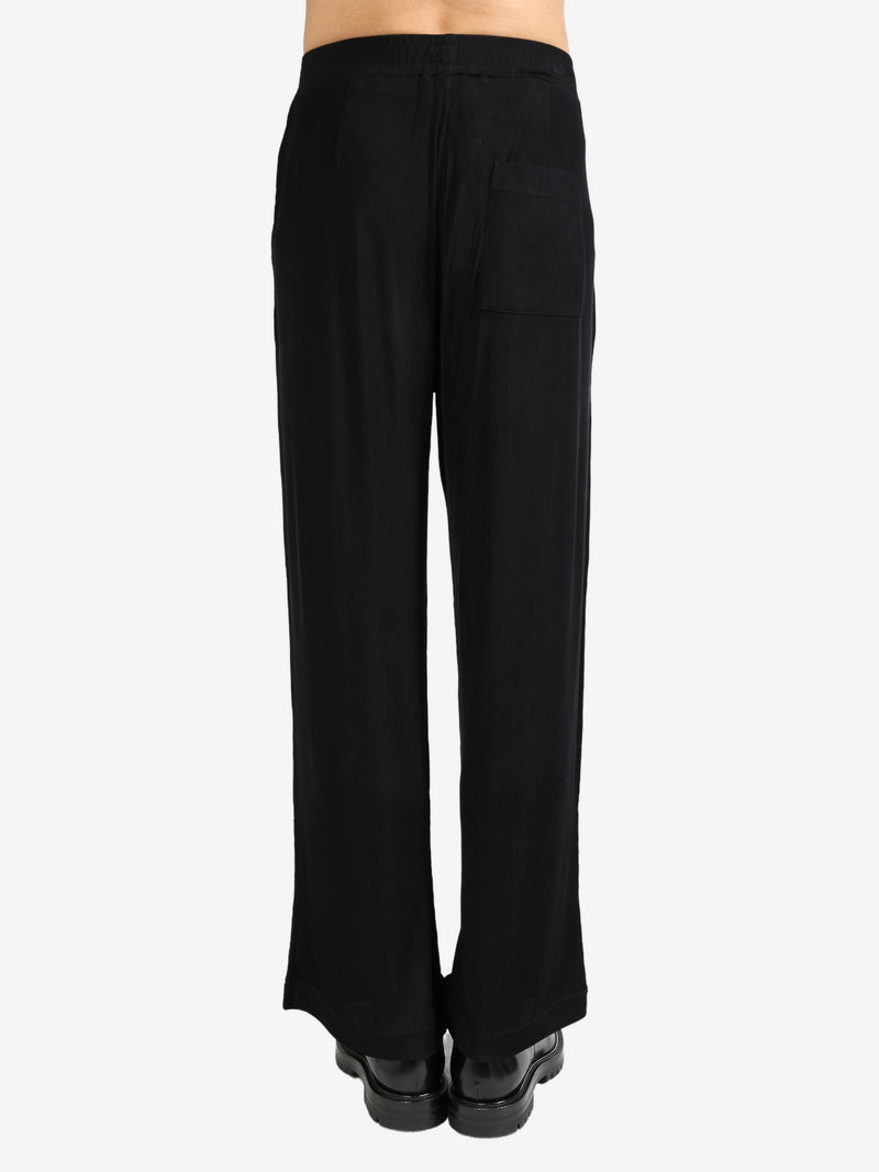 LOUIS GABRIEL NOUCHI - Men Ribbed Jersey Fluid Large Trousers