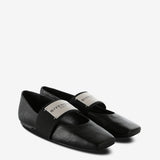 Black shoes, side view