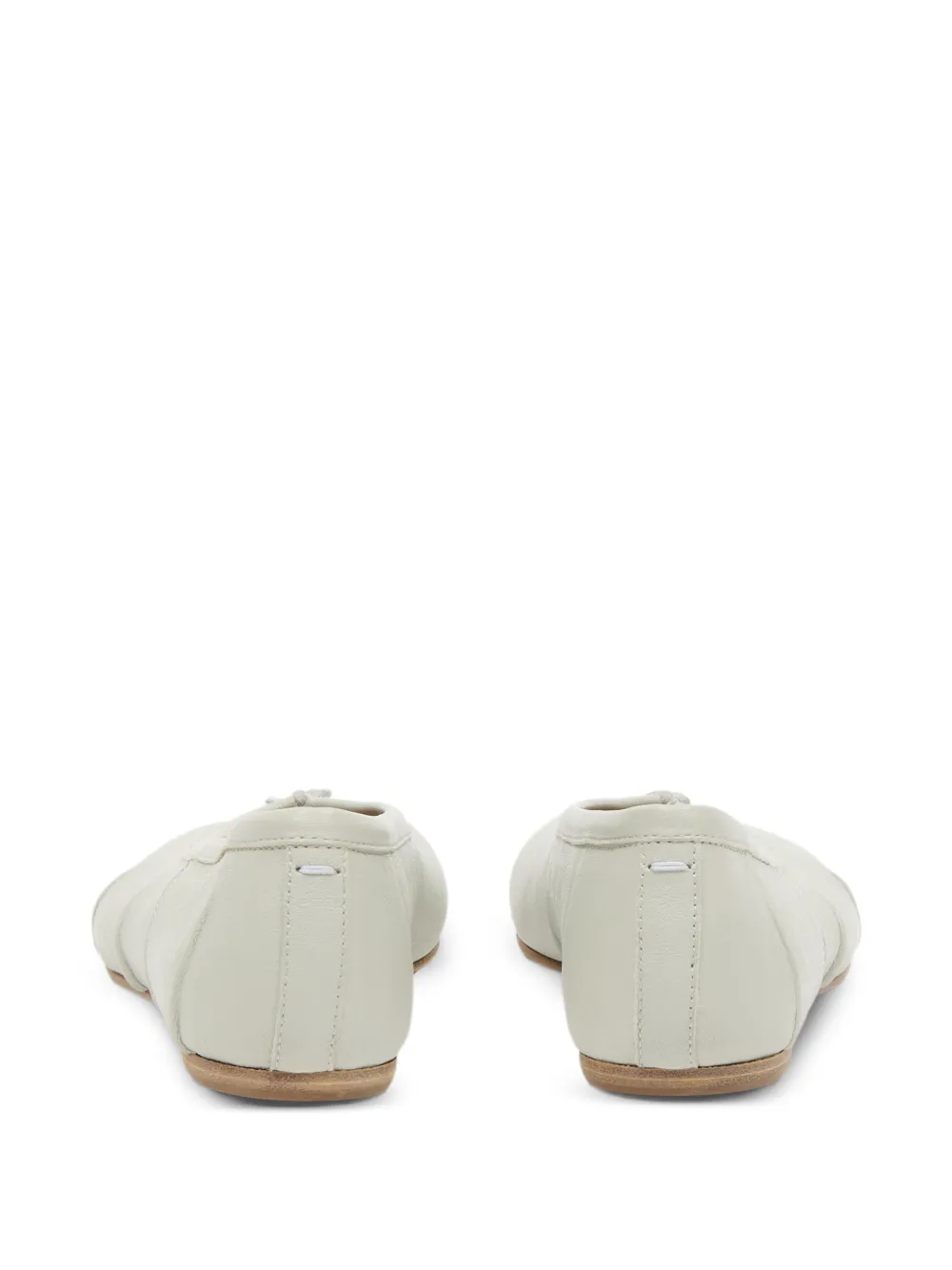 White tabi, back view