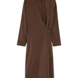 Brown dress, front view