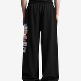 Black pants, full body view