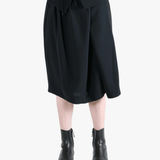 Black skirt, front view