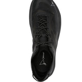 Black sneaker, top view