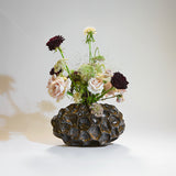ANN SHURE - Glazed Hand-Built Stoneware D Vase