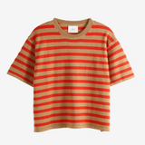 Brown t-shirt, front view