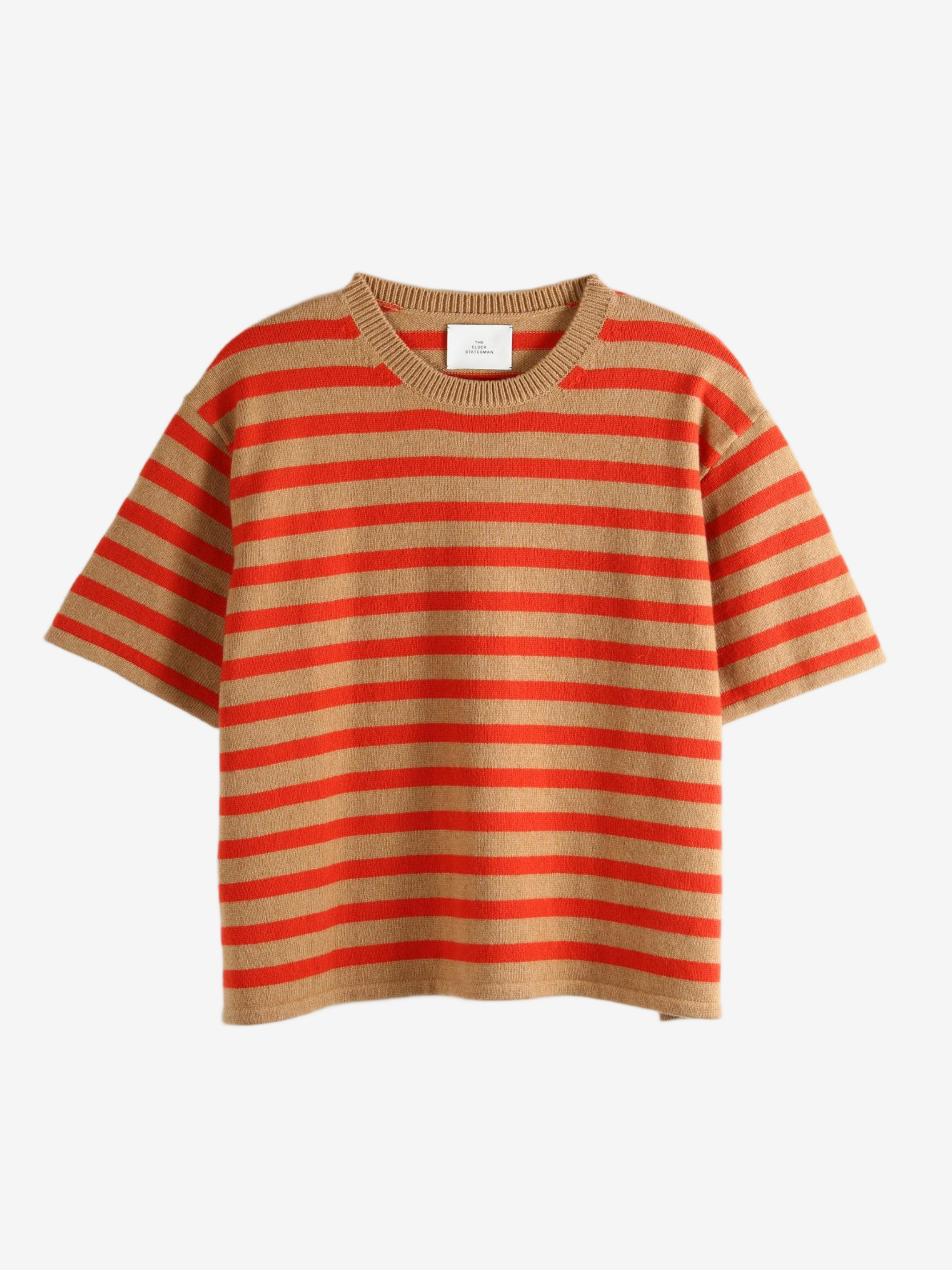 Brown t-shirt, front view